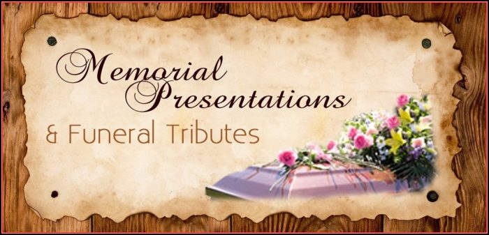 Memorial Slideshow Template Powerpoint Memorial Slideshow Template Powerpoint