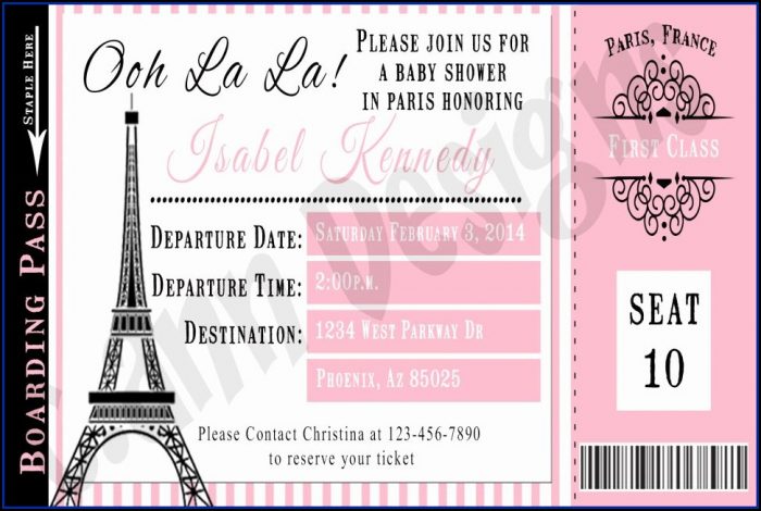 Paris Birthday Invitation Templates Free Paris Birthday Invitation Templates Free