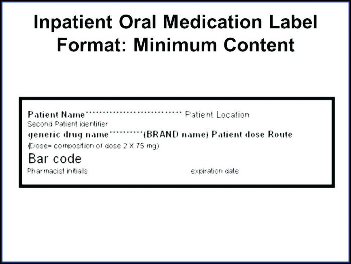 Pill Bottle Label Template Word Pill Bottle Label Template Word