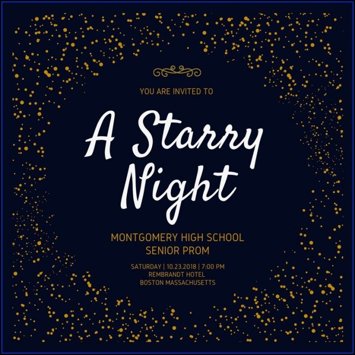 Prom Invitation Templates Free Download Prom Invitation Templates Free Download