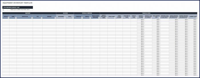 Rental Inventory Tracker Excel Template Rental Inventory Tracker Excel Template