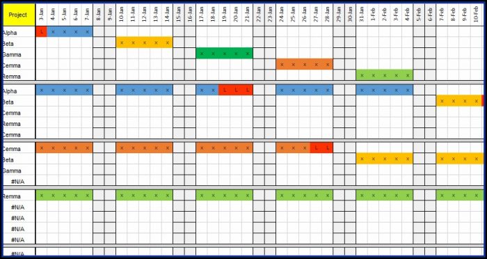 Resource Planning Template Excel Resource Planning Template Excel