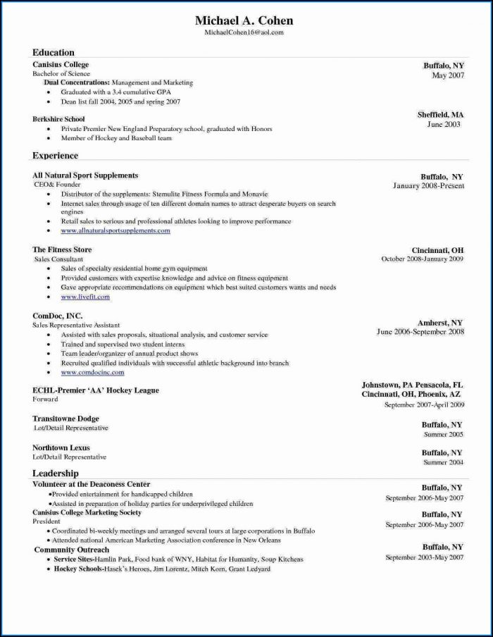 Resume Template Microsoft Word 2010 Resume Template Microsoft Word 2010