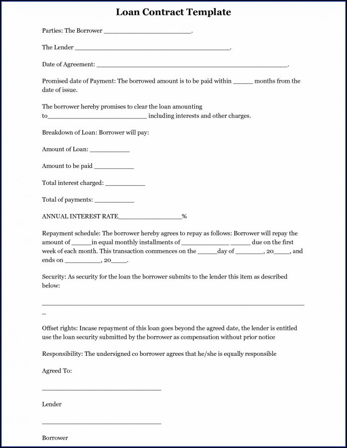 Simple Loan Agreement Template Word South Africa Simple Loan Agreement Template Word South Africa
