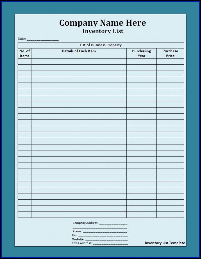 Small Business Inventory Spreadsheet Template Excel Small Business Inventory Spreadsheet Template Excel