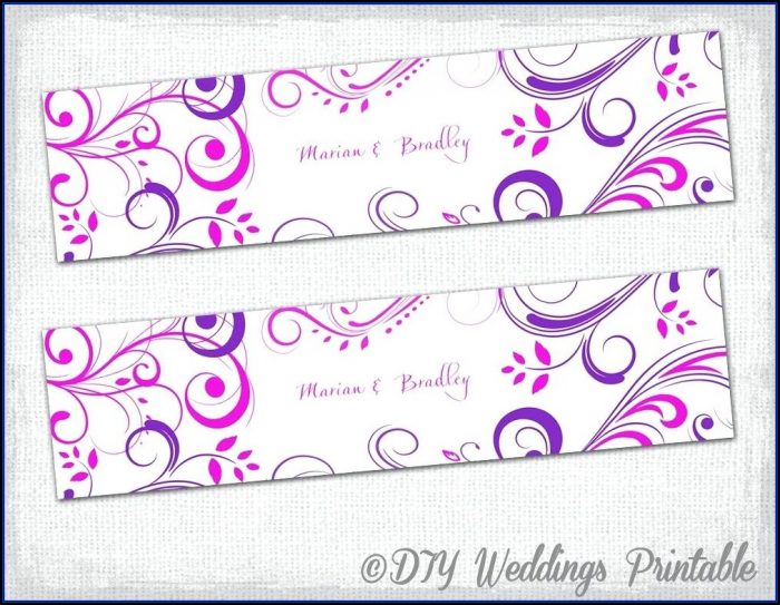 Wedding Table Label Templates Wedding Table Label Templates
