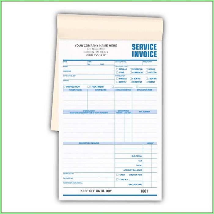 Carbonless Form Printing Service Carbonless Form Printing Service