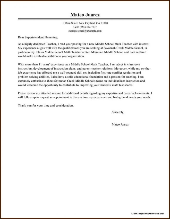 Free Cover Letter For Resume Examples Free Cover Letter For Resume Examples