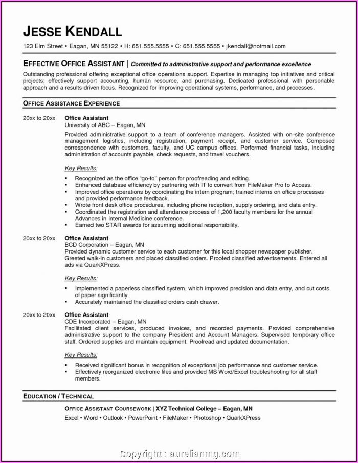 How To Write A Medical Office Assistant Resume How To Write A Medical Office Assistant Resume