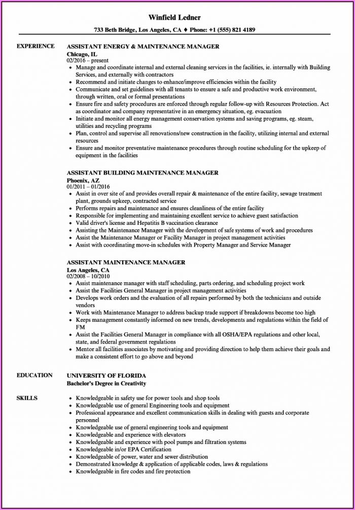 Hvac Service Manager Resume Hvac Service Manager Resume