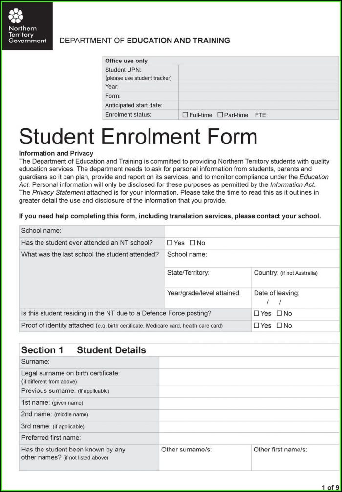 Medicare Enrolment Form Au Medicare Enrolment Form Au
