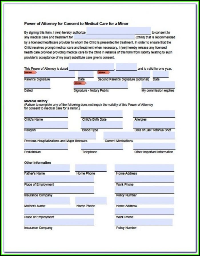 Missouri Power Of Attorney Form 5086 Missouri Power Of Attorney Form 5086