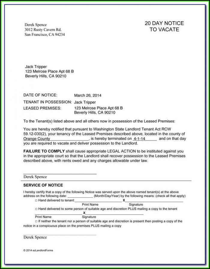 Notice To Terminate Tenancy Form Ontario Notice To Terminate Tenancy Form Ontario
