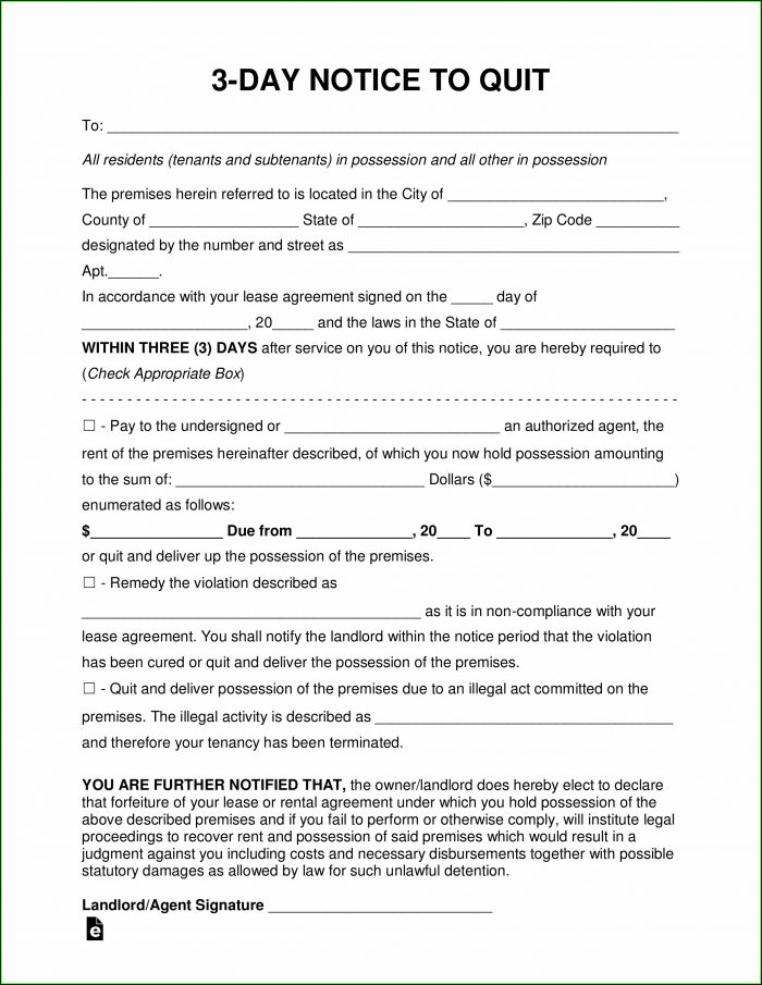 Notice To Terminate Tenancy Form Washington State Notice To Terminate Tenancy Form Washington State