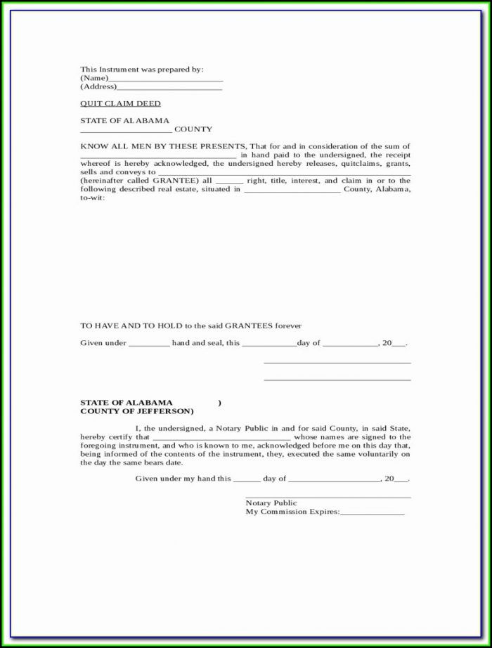 Quit Claim Deed Form Iowa Quit Claim Deed Form Iowa