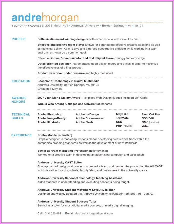 Resume Layout Examples Design Resume Layout Examples Design