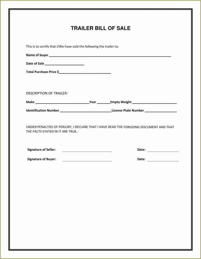 Simple Bill Of Sale Form Printable Free Simple Bill Of Sale Form Printable Free