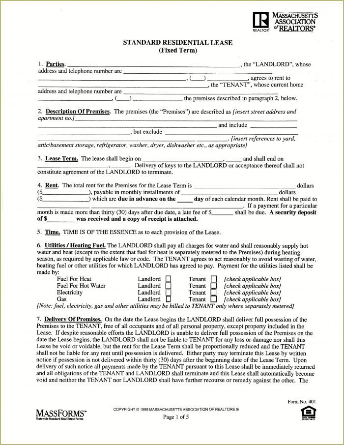 Standard Form Of Store Lease New York Real Estate Board Standard Form Of Store Lease New York Real Estate Board
