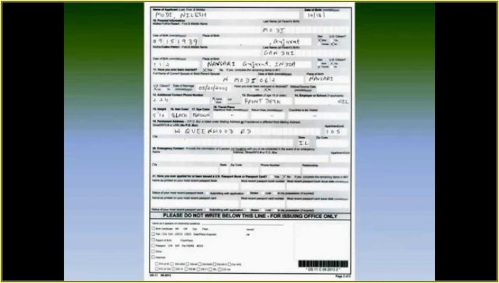 United States Passport Renewal Form Ds 82 United States Passport Renewal Form Ds 82