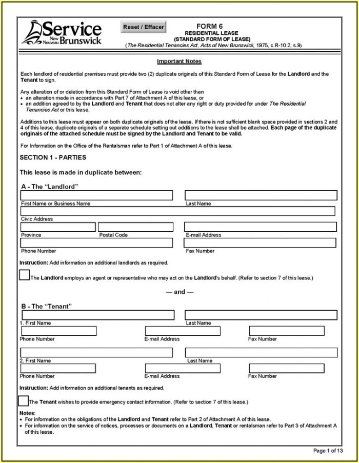 Where To Get A Lease Agreement Form Where To Get A Lease Agreement Form