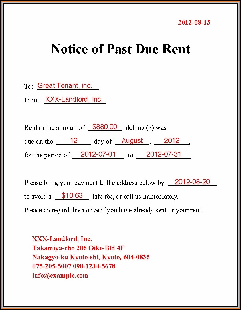 Printable Section 21 Notice Template Printable Templates