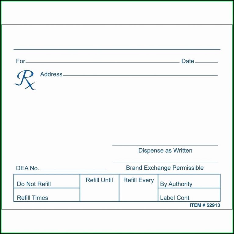 Fake Prescription Template Uk - Template 1 : Resume Examples #oPKlwpb1xn